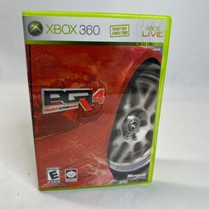 Project Gotham Racing 4 PG4 Video Game for Xbox 360 NTSC M Rated Tested